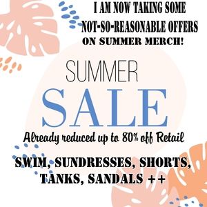 MID SUMMER CLEAR OUT SALE! 99.9% of clothes are NWT